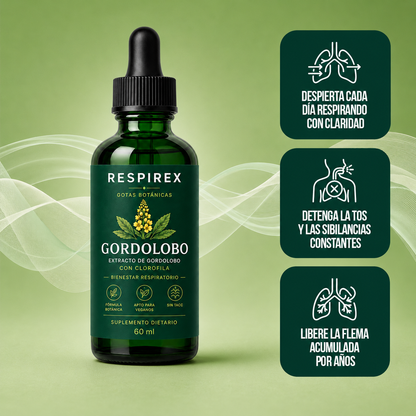 RESPIREX® – Pecho más liviano, respiración más libre.