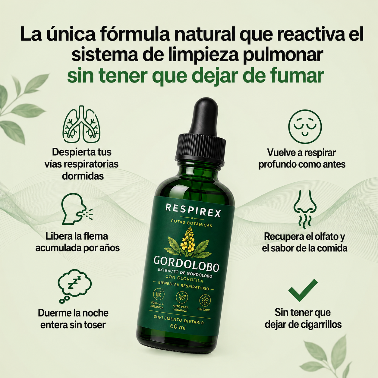 RESPIREX® – Pecho más liviano, respiración más libre.