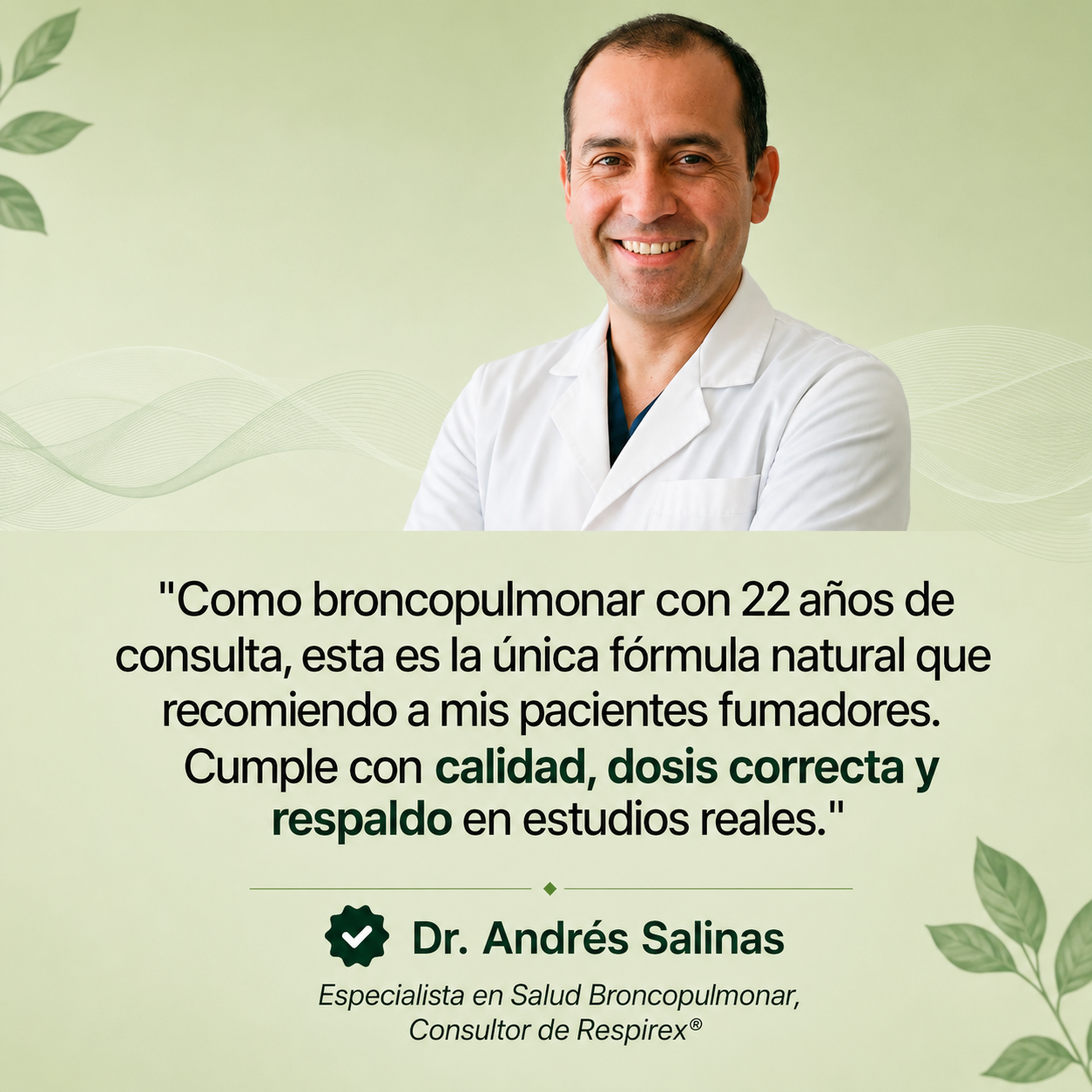 RESPIREX® – Pecho más liviano, respiración más libre.