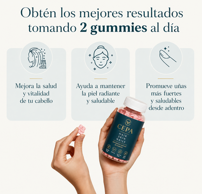 Gummies Cabello, Piel y Uñas